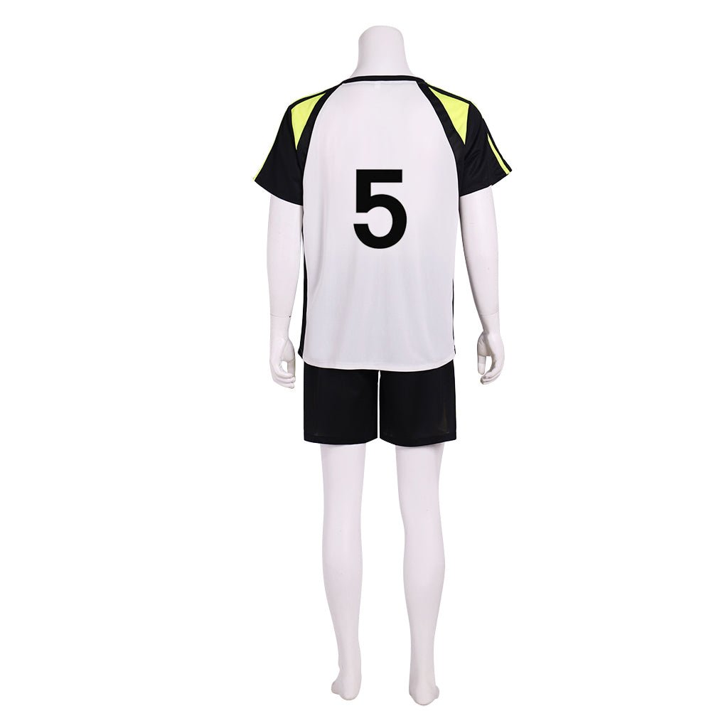 Halloweez Akaashi Keiji Cosplay Jersey No. 5 | Premium Anime Sportswear for Role Play - Halloweez