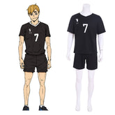 Halloweez Haikyuu!! Inarizaki High School Volleyball Uniform – Miya Atsumu Cosplay Outfit - Halloweez