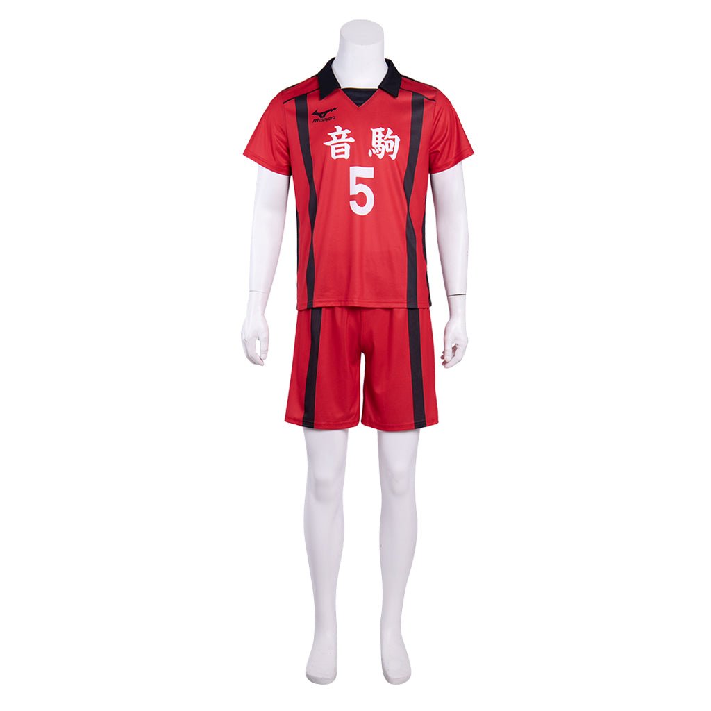 Halloweez Haikyuu!! Nekoma High School Kenma Kozume NO.5 Team Jersey Cosplay Costume - Halloweez
