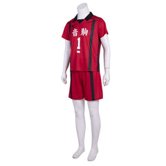Halloweez Haikyuu!! Nekoma High School Kenma Kozume Team Jersey Cosplay Costume - Halloweez