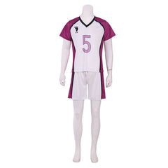 Halloweez!! Tendo Satori Shiratorizawa Jersey Uniform Cosplay Costume - Anime Volleyball Team Cosplay Outfit - Halloweez