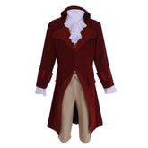 Halloweez Hamilton Aaron Burr Cosplay Costume - Men's Colonial Aristocrat Suit | Men's Medieval Series - Halloweez