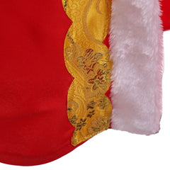 Halloweez King George III Medieval Luxury Cloak - Elite Men’s Cosplay Cape for Halloween & Carnival - Halloweez