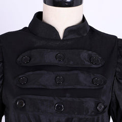 Halloweez Eliza Hamilton Cosplay Costume | Tailored Black Ball Gown - Halloweez