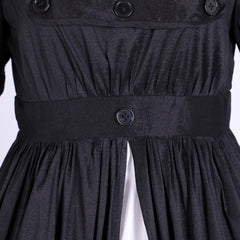 Halloweez Eliza Hamilton Cosplay Costume | Tailored Black Ball Gown - Halloweez