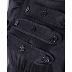 Halloweez Eliza Hamilton Cosplay Costume | Tailored Black Ball Gown - Halloweez