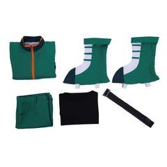 Halloweez Gon Freecss Cosplay Costume - Authentic Green Suit Outfit - Halloweez