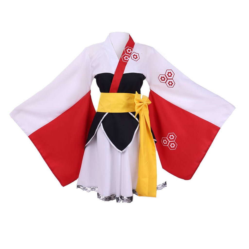 Halloweez Inuyasha Sesshomaru Cosplay Costume Set | Premium Anime Kimono Uniform - Halloweez