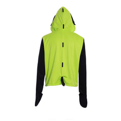 Halloweez Gir Hoodie - Invader Zim Inspired Zip-Up Jacket for Adult Men - Halloweez