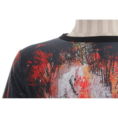 Halloweez: It Chapter One Pennywise Clown Short Sleeve T-Shirt Cosplay Costume - Halloweez