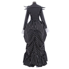 Halloweez Jack Skellington Costume - Black Stripe Suit Jacket for Unisex Halloween Party Dress - Halloweez