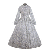 Elegant Halloweez Victorian Tea Gown | Authentic Colonial Prairie Civil War Costume - Halloweez