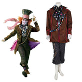 Halloweez Johnny Depp Mad Hatter Costume | Alice in Wonderland Full Suit for Adults | Halloween Cosplay Outfit - Halloweez