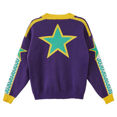 Halloweez Guido Mista Golden Wind Knit Sweater | Cosplay Sweater Collection | JoJo’s Bizarre Adventure Outfit - Halloweez