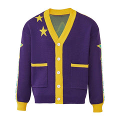 Halloweez Guido Mista Golden Wind Knit Sweater | Cosplay Sweater Collection | JoJo’s Bizarre Adventure Outfit - Halloweez