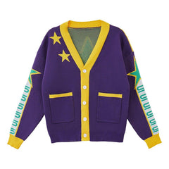 Halloweez Guido Mista Golden Wind Knit Sweater | Cosplay Sweater Collection | JoJo’s Bizarre Adventure Outfit - Halloweez