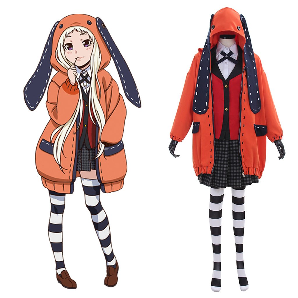 Halloweez - Authentic Runa Yomozuki Cosplay Costume from Kakegurui - Halloweez