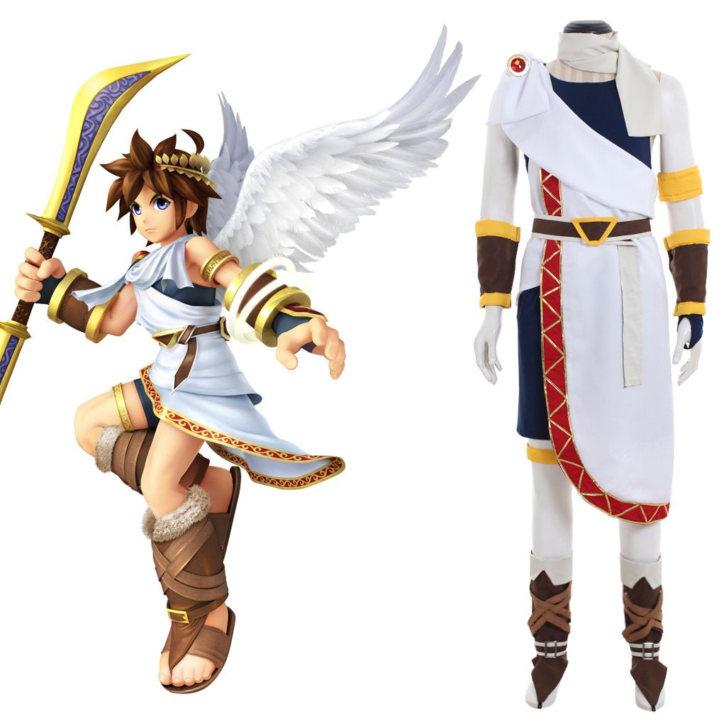 Halloweez Kid Icarus: Uprising Palutena's Mirror - Angel Pit Cosplay Costume - Halloweez