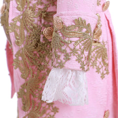 Children's Victorian Rococo Court Costume - Pink Medieval Fancy Dress | Halloweez Custom Fit - Halloweez