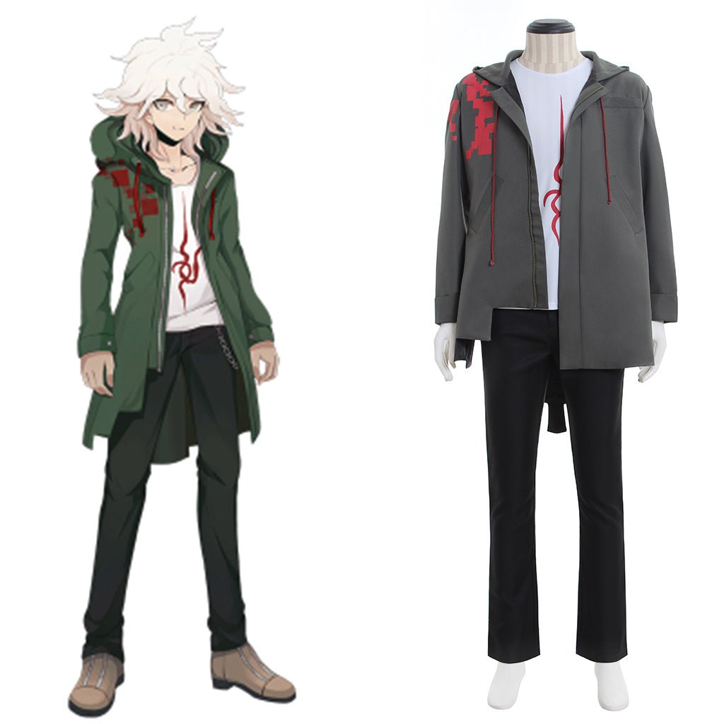 Halloweez Cos Super Danganronpa 2 Komaeda Nagito Cosplay Costume - Halloweez