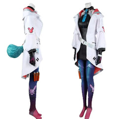 Halloweez Battle Bunny Aurora Cosplay Costume Women Uniform Hat Full Set for Halloween Carnival Parties - Halloweez
