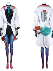 Halloweez Battle Bunny Aurora Cosplay Costume Women Uniform Hat Full Set for Halloween Carnival Parties - Halloweez
