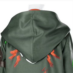 Halloweez Ekko Arcane Cosplay Costume Men's Battle Uniform Full Set for Halloween Carnival Party - Halloweez