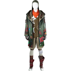 Halloweez Ekko Arcane Cosplay Costume Men's Battle Uniform Full Set for Halloween Carnival Party - Halloweez