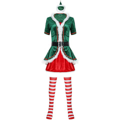 Festive Halloweez Couple Christmas Dress - Cosplay & Holiday Photoshoot Outfit - Halloweez
