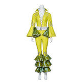 Halloweez Women's Cosplay Costume | Lady's Disco Slim Suit | Shiny Full Set for Performances & Parties - Halloweez