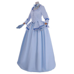 Elegant Halloweez Baroque Queen Dress | 18th Century Rococo Costume for Victorian Era Cosplay - Halloweez
