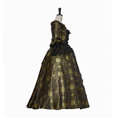 Elegant Marie Antoinette Rococo Masquerade Dress | Victorian Ball Gown for Royal Events, Cosplay & Performances - Halloweez