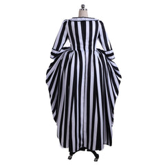 Elegant Halloweez Rococo Stripe Dress | Victorian Gothic Ball Gown Cosplay Costume for Women - Halloweez