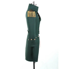 Vintage Green Steampunk Trench Coat - Noble Prince Costume by Halloweez - Halloweez