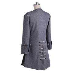 Epic Men’s Gothic Uniform Jacket - British Victorian Gentleman Costume for Themed Parties & Halloween - Halloweez