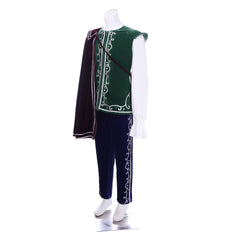 Royal Medieval Tudor King or Prince Costume - Velvet Long Sleeve Top, Pants & Cloak | Halloweez - Halloweez
