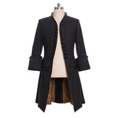 Halloweez Medieval Victorian Steampunk Trench Coat - Long Coat for Cosplay and Renaissance Events - Halloweez