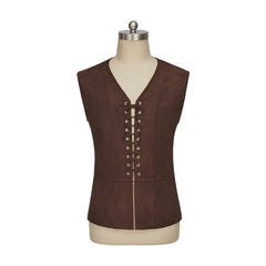 Medieval Viking Steampunk Vest - Gothic Renaissance Pirate Waistcoat for Men | Halloweez Cosplay Series - Halloweez