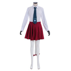 Halloweez Fairy Tail Final Season Carla Human Form Dress Cosplay Costume School Uniform - Halloweez