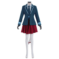 Halloweez Fairy Tail Final Season Carla Human Form Dress Cosplay Costume School Uniform - Halloweez