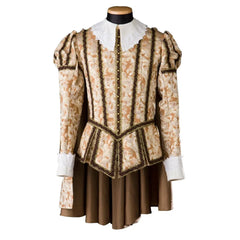 Men’s Historical Knight Costume - Renaissance Warrior Outfit with Cloak | Halloweez Renaissance Series - Halloweez