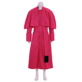 Men's Medieval Roman Clergy Cassock - Red Robes with Belt | Halloweez Collection - Halloweez