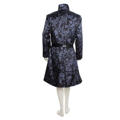 Men’s Halloweez Gothic Victorian Tailcoat - Long Blue Frock Coat for Halloween & Cosplay - Halloweez