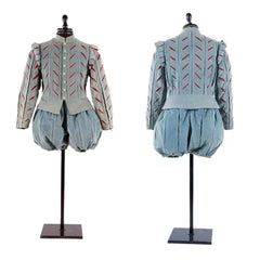 Men's Halloweez Tudor King & Prince Costume - Authentic Medieval Renaissance Knight Ensemble - Halloweez