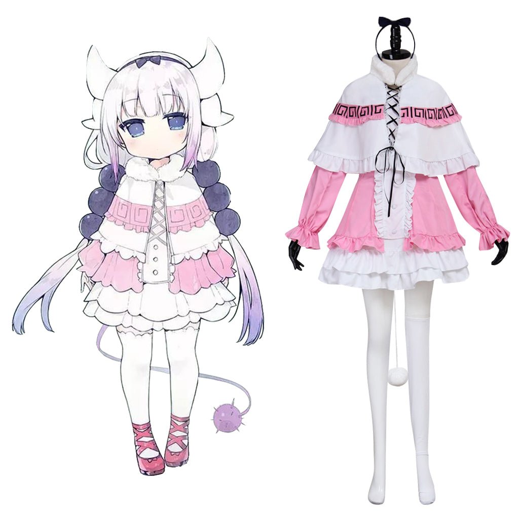 Halloweez Kanna Kamui Dragon Maid Cosplay Costume - Perfect for Anime Fans - Halloweez