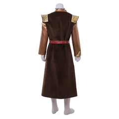 Epic Halloweez Robert Baratheon Medieval King Cosplay Costume with Crown for Halloween Carnival - Halloweez