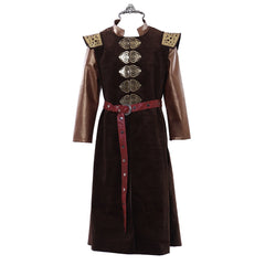 Epic Halloweez Robert Baratheon Medieval King Cosplay Costume with Crown for Halloween Carnival - Halloweez