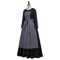 Halloweez Maria Nun Costume Dress with Apron - Inspired by Sound of Music - Halloweez