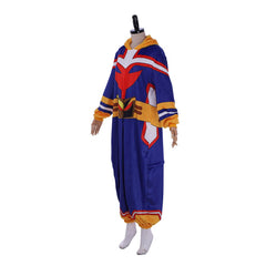 Halloweez All Might Cosplay Pajamas Jumpsuit - Embrace Your Heroic Side - Halloweez