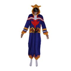 Halloweez All Might Cosplay Pajamas Jumpsuit - Embrace Your Heroic Side - Halloweez